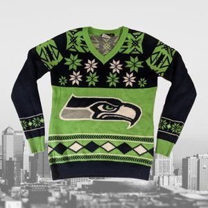 Official NFL Seahawks Holiday Sweater